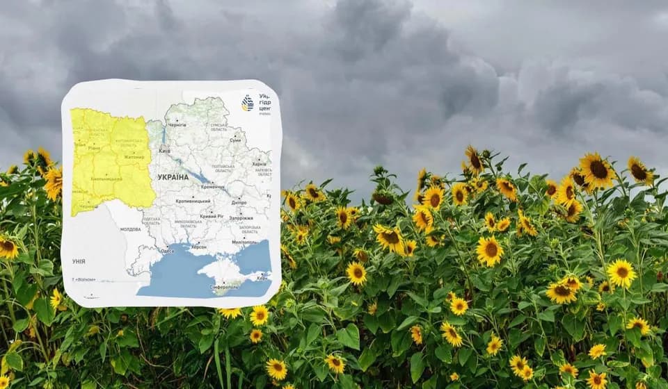 Україною крокує негода: синоптики оголосили штормове попередження