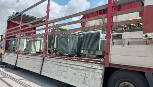 Чернігівщина отримала майже 19 тонн енергообладнання з Європи