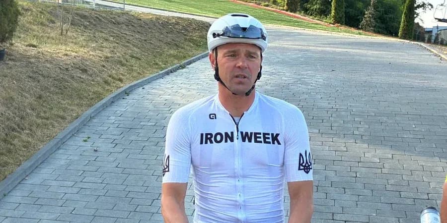 Данило Сапунов долає челендж IRON WEEK: 7 Ironman за 7 днів заради підтримки ветеранів