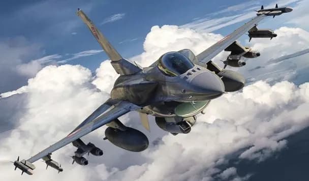 Пілот F-16 успішно катапультувався під час бойового завдання