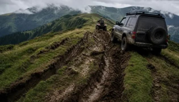 Незаконний джипінг у заповідниках: збитки сягнули 41,7 тисячі гривень