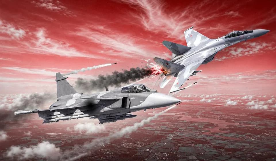 Шведські винищувачі для України: чи здатні Gripen E переграти російські Су-35С